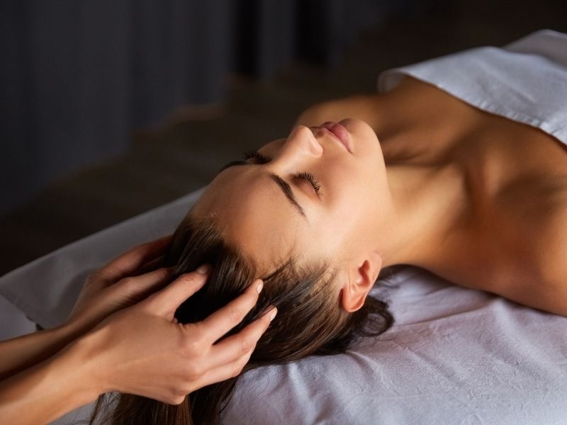 Massage A`la Carte - Glücksmoment  - Kopfhaut Ohren Massage